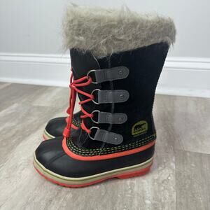 SOREL Winter Carnival Snow Boots 1516801011 Youth Size US 1